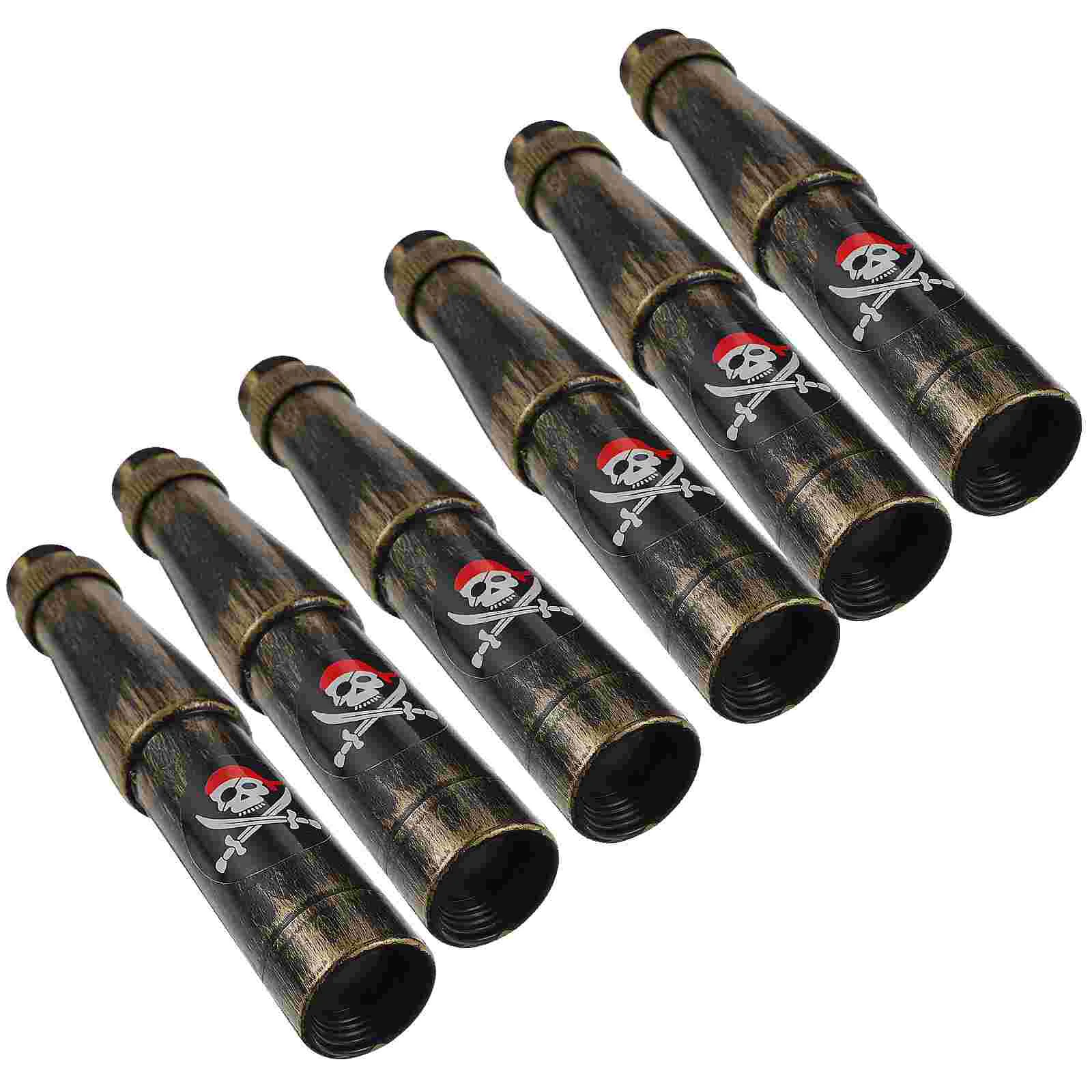 

Plastic Pirate Telescopes Pirate Party Costume Telescopes For Kids Pirate Portable Pirate Theme Party Props