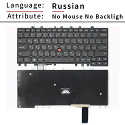 Enhanced Keyboard for ThinkPad Yoga Series - No Pointer, No Backlight (RU Without Mouse)