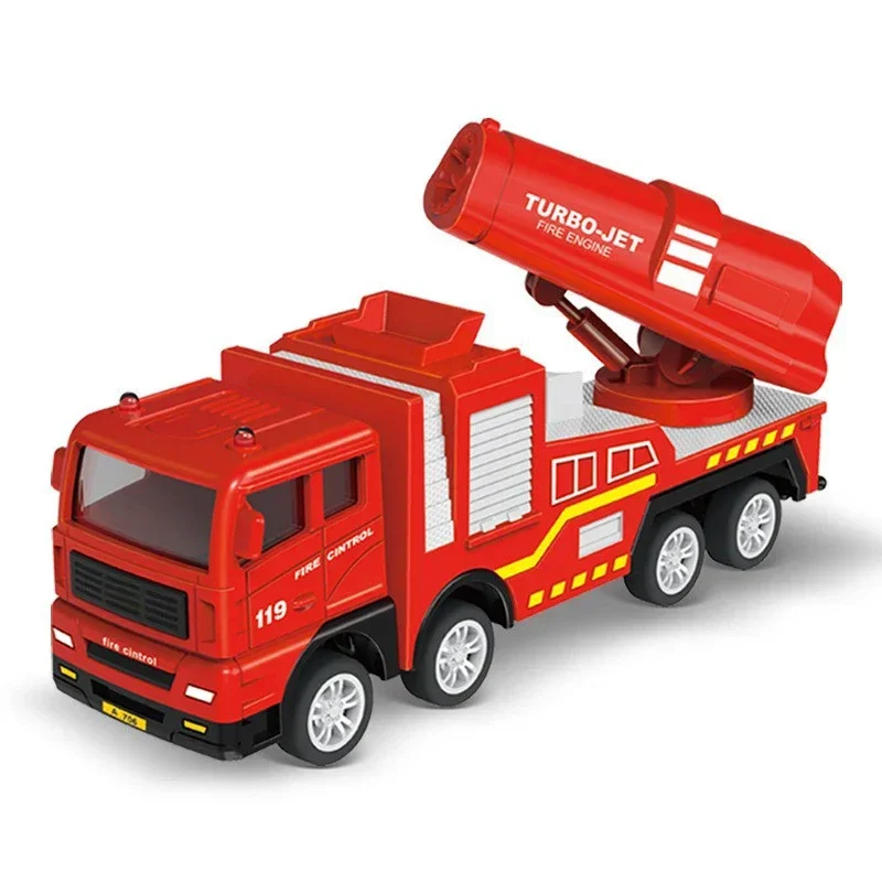 Plastic Fire Engine Car Toy For Kids Construction Play
