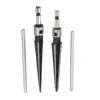 5-16mm 3-13mm Tapered 6 Flute Hole Reamer with Hex Shank & T-Handle for Woodworking - Precision Tool 1