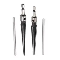 5-16mm 3-13mm Tapered 6 Flute Hole Reamer with Hex Shank & T-Handle for Woodworking - Precision Tool 1