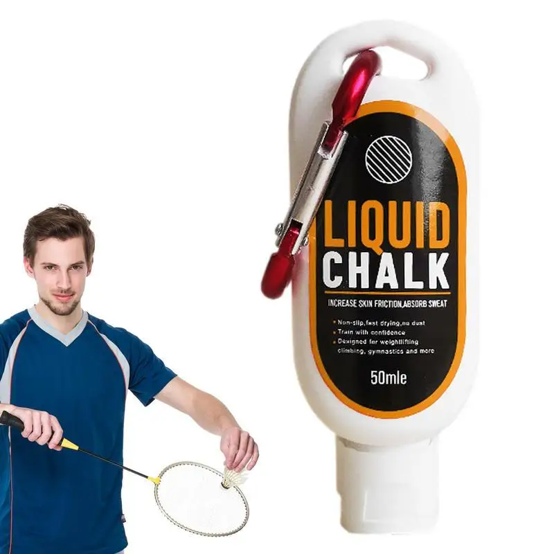 Sports Liquid Magnesium Powder Fitness Lifting Anti Slip Cream Grip Liquid Magnesium For Indoor Rock Climbing Gym 30/50/100ml