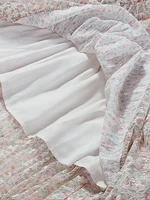 فستان أنيق للنساء ، زهور مطبوعة ، خطوط متقاطعة ، خصر ، نحيف ، ملون ، نحيف ، فساتين حفلات ، مد جديد ، 13DB1308 ، تقرير الصيف 1