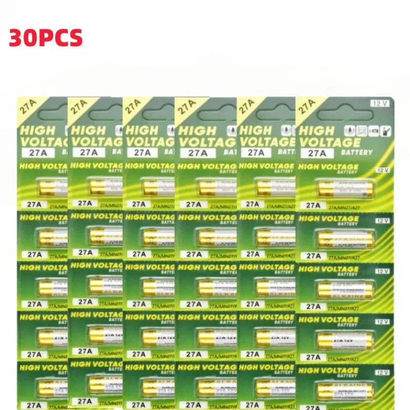 5-60PCS 12V 27A Dry Alkaline Battery A27 Batteries 27AE 27MN A2 L828 K27A for Remote Control Gamepad Flashlight Doorbell Toys