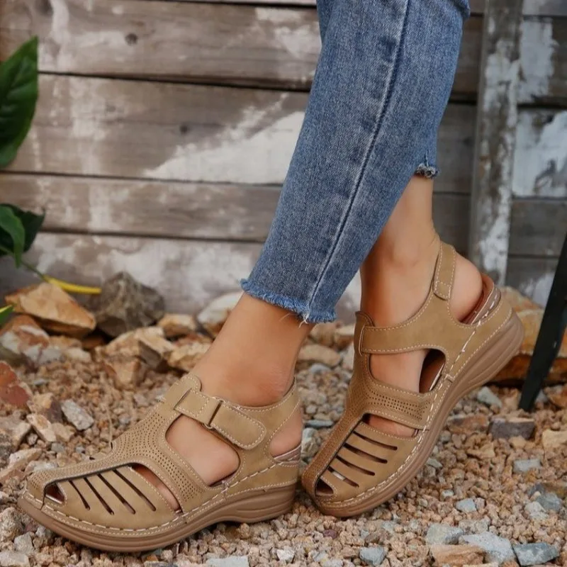 Sandalias Ortopedicas Mujer Verano Sandalias Aouln Para Mujer