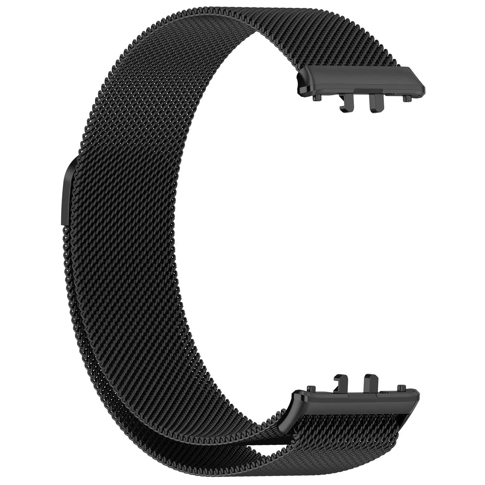Milanese Magnetic Loop Metal Bracelet Wristband in Silver