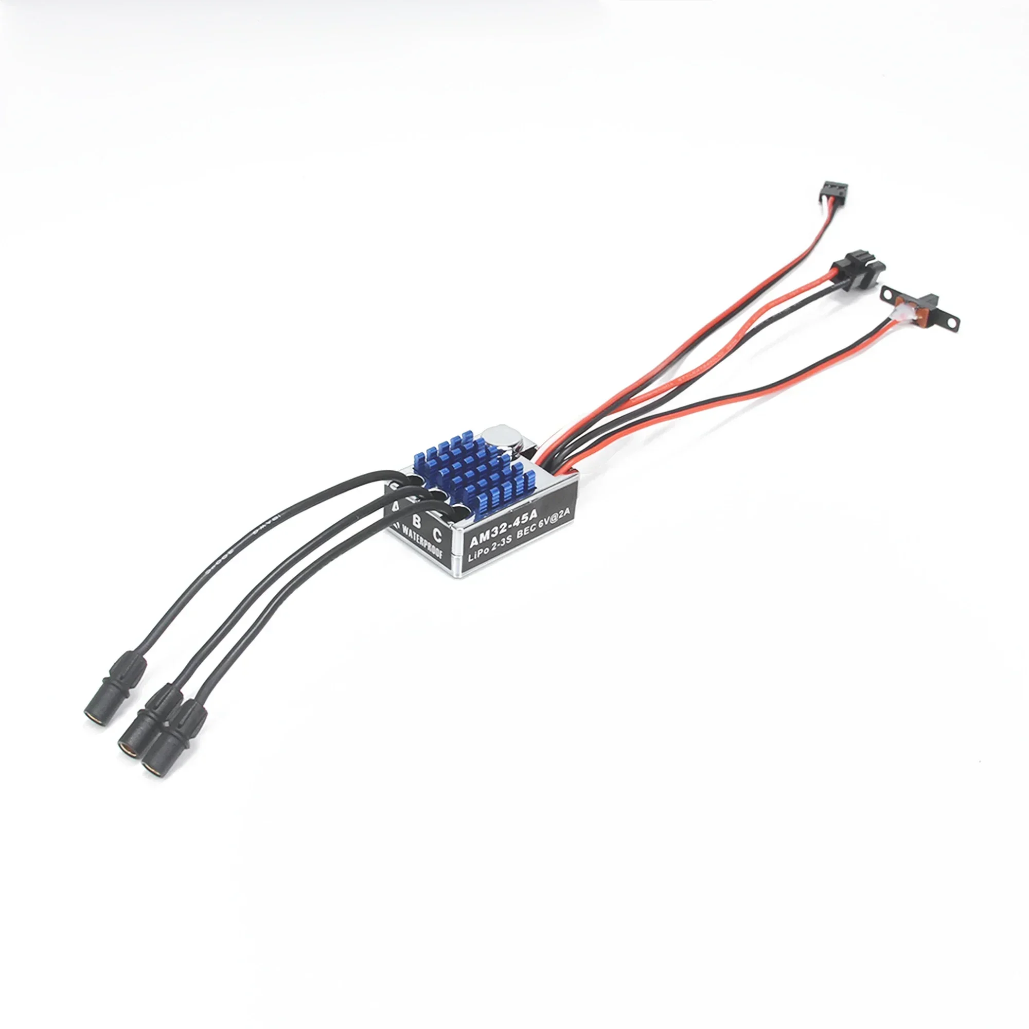 High-Performance 2600KV Outrunner Motor with 45A ESC and Lightweight Servo for RC Cars