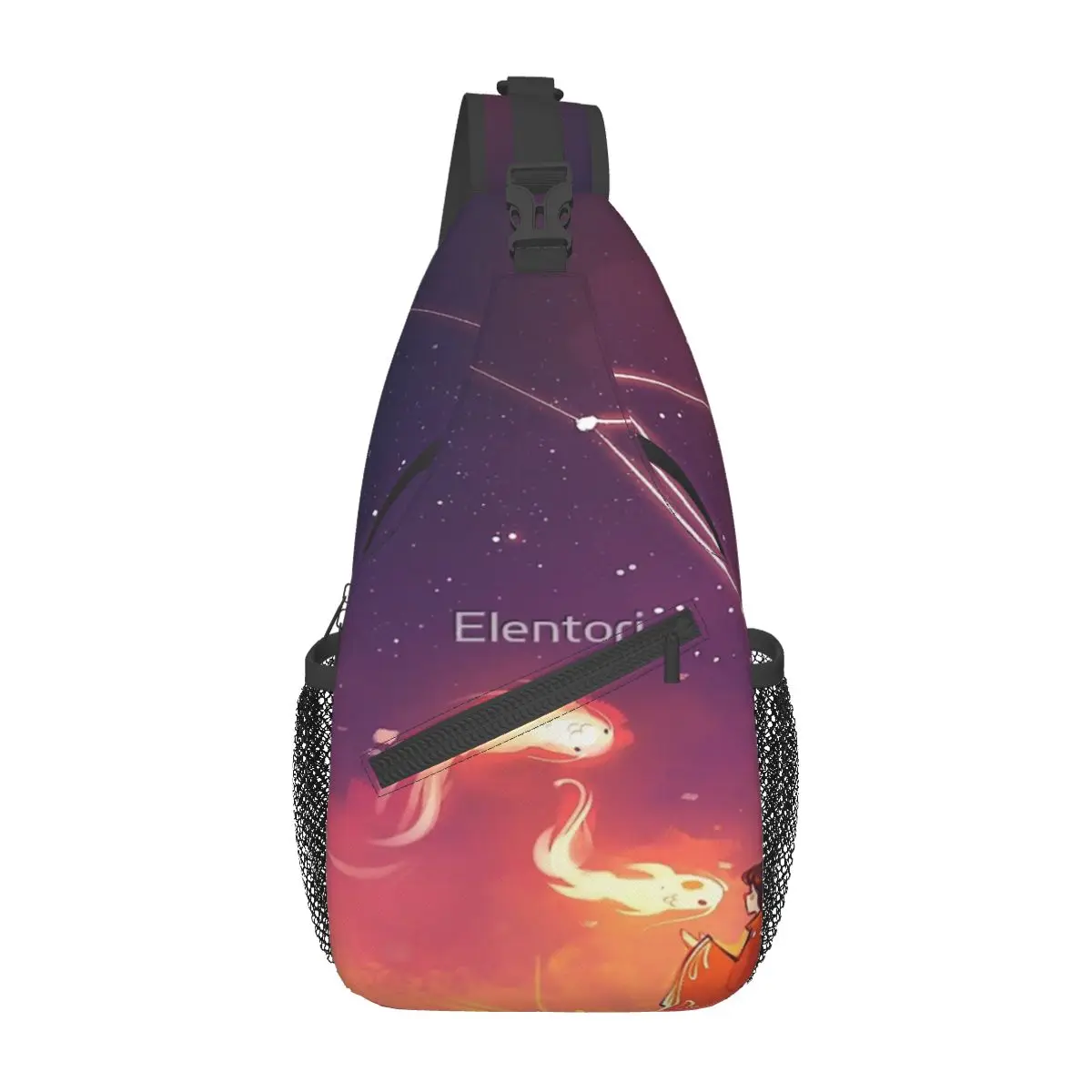 

Sky Dancer Chest Bag Retro Polyester fabric School Nice gift Multi-Style