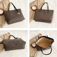 Sac fourre-tout vintage pour femmes, grande capacité, élégant, sac à main classique, sac sous le bras, sac de shopping pour femmes 2