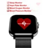 1.83'' Waterproof Smart Watch with Message Answer Call Sleep Monitoring Sports Pedometer Information Alerts For iPhone Android 4
