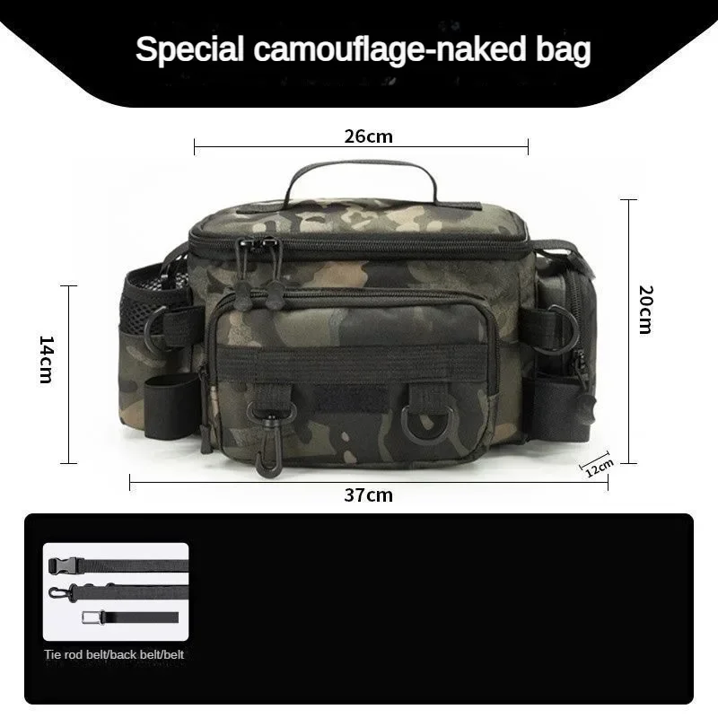 Fishing Bags Rod Holder Backpack for Men Waterproof Pouch for