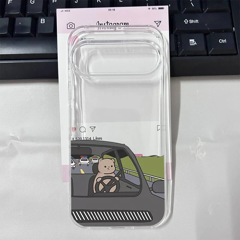 Cartoon Dog Soft TPU Phone Case