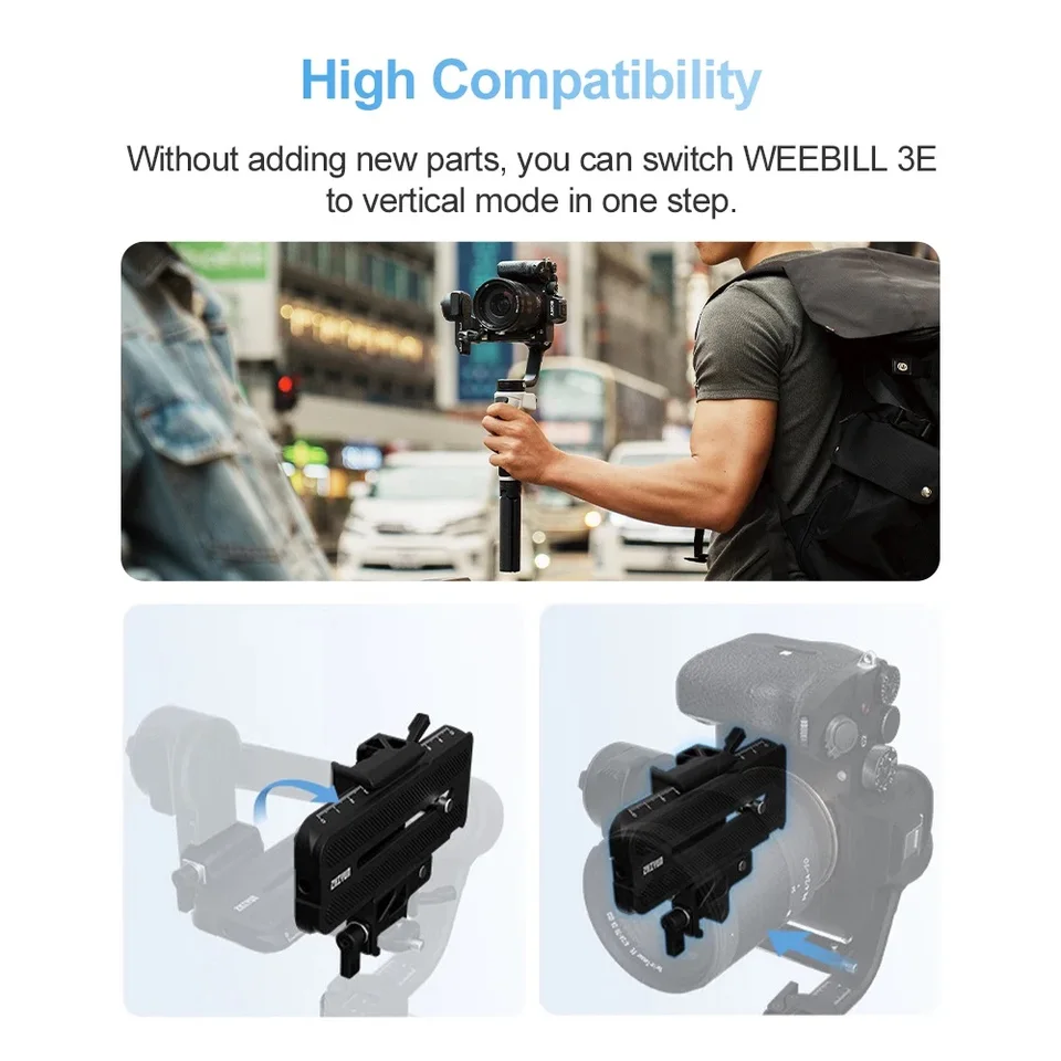 ZHIYUN CINEPEER WEEBILL 3E 3軸カメラハンドヘルドジンバル