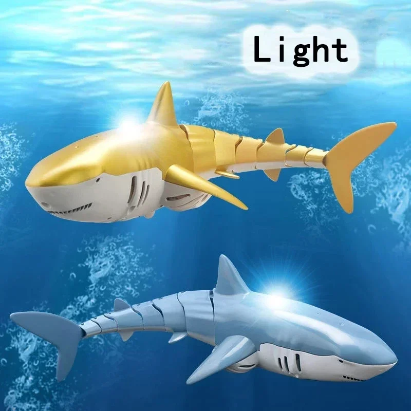 Funny RC Shark Toy Remote Control Animal Bath Tub Pool Electric Toys for Kids Boys Children Cool Stuff Sharks Submarine 4