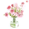 Mini Flower Bottle Wind Chimes Style Decor Glass Vase Hanging Vase With Home Decor Flower Plant Dollhouse Miniature 5