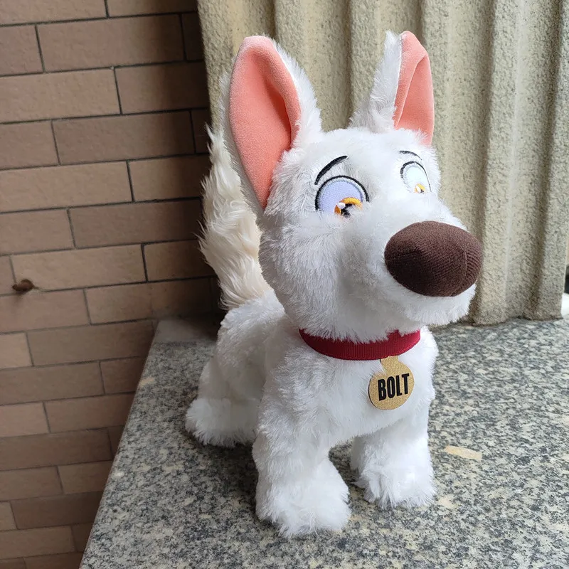 1Pcs Official Disney Bolt Plush Toy Animal Stuffed Dolls High - Main Image