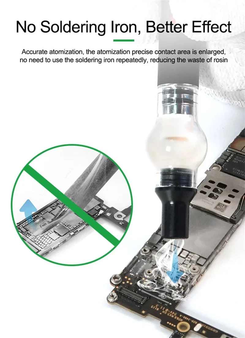 RELIFE RL-069A RL-069B Rosin Atomizer Short Circuit Detector For Mobile Phone Motherboard Chip Repair Flux Pen Tools