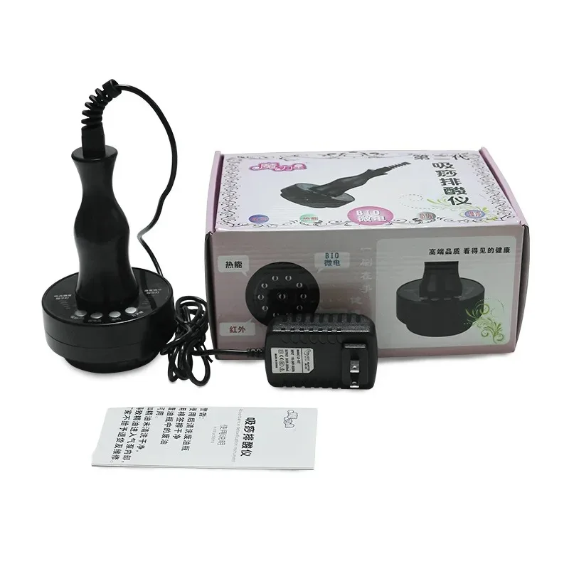 NEW Body Massager Electric Cupping Vacuum Suction EMS Heating Scraping Slimming Therapy Device Lymphatic Drainage Detoxificatio