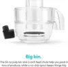 Mini Juicer with Cup, Black and Silver 5