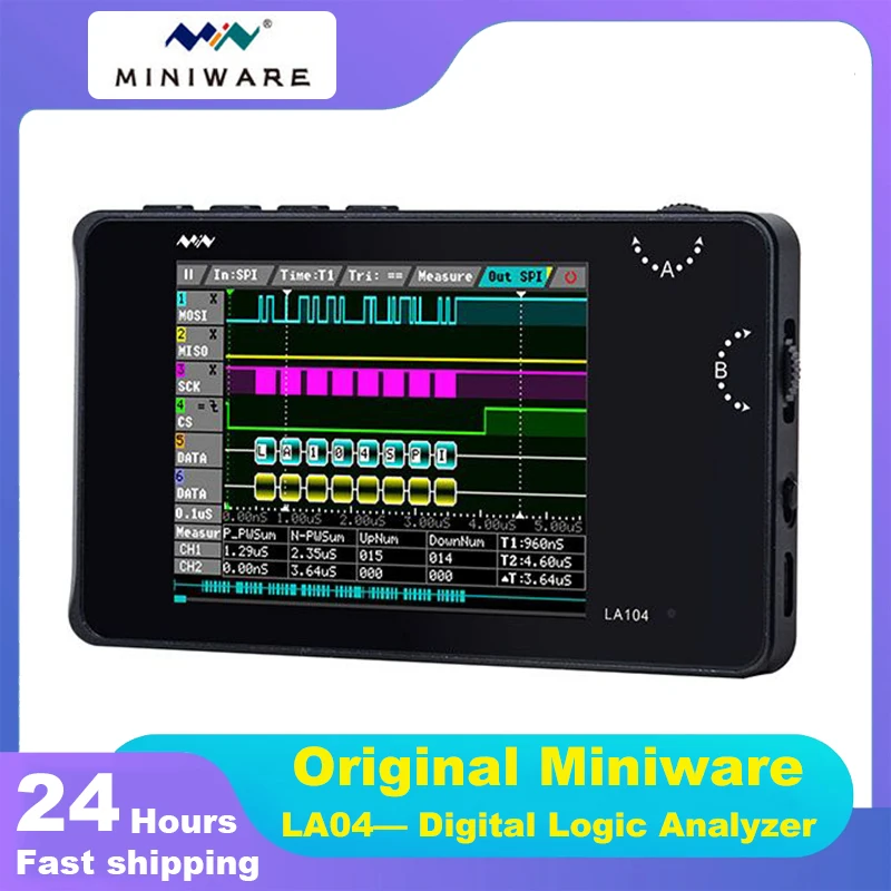 MiniWare DSO LA104 Digital Logic Analyzer 2.8