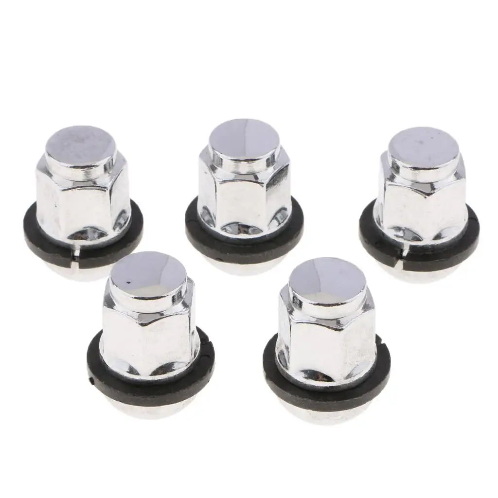 5 Pieces | 12x1.5 Replacement Wheel Lug Nut with Retainer Open End Lugs Nuts Factory Style Lugs for HONDA Accord