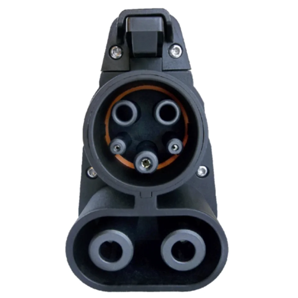 電気自動車用コネクタ 1列 1極 200A 1000 V ac/dc メス 黒 C10-731951-111 (63-6941-27) 高電圧電流電気自動車hv 200A 2ピンpos電気コネクタプラスチックシェル用6ミリメートルhvilプラグ端子