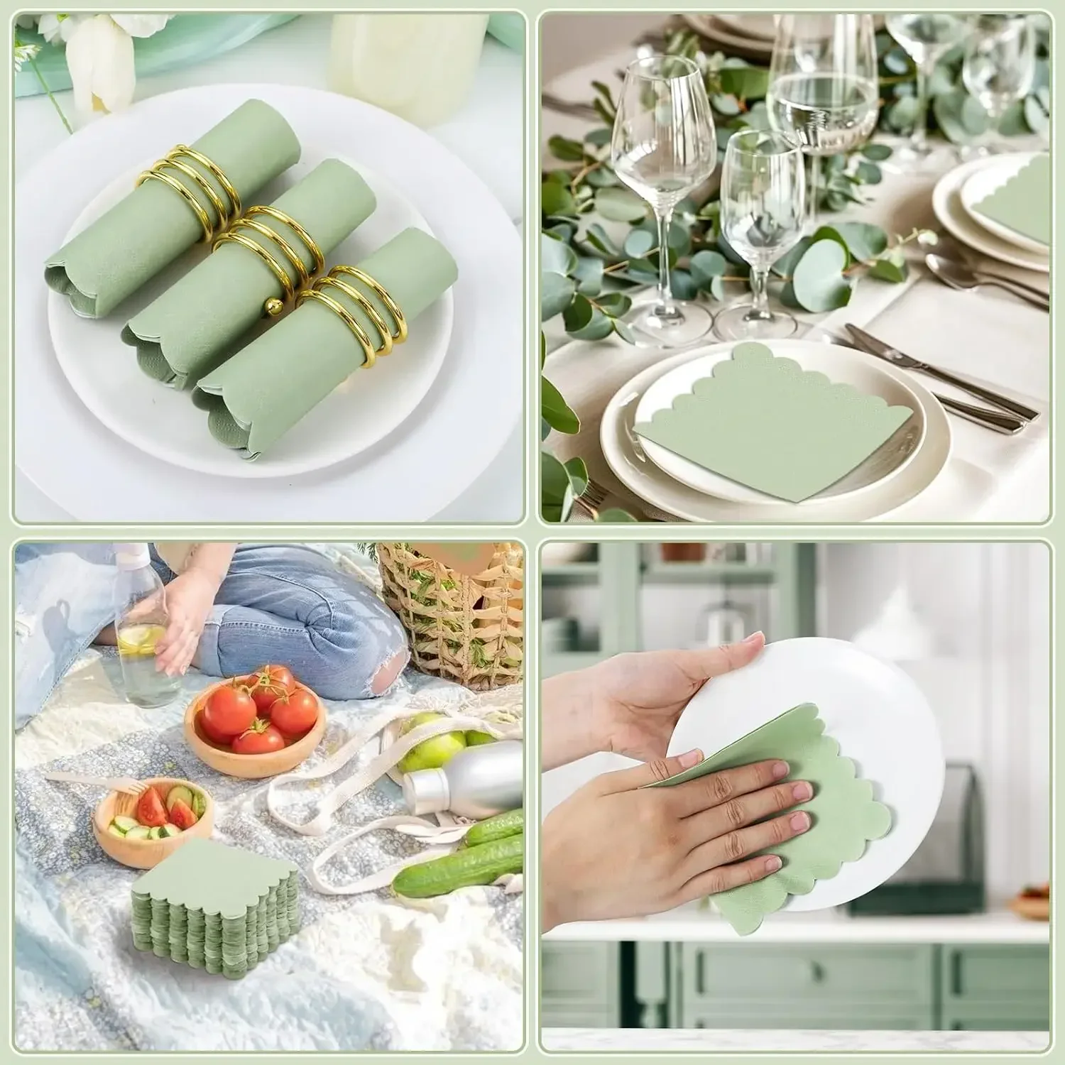 200/100pcs Cocktail Napkins Disposable Beverage Napkin Paper Napkins 2 Ply For Dinner Wedding Baby Shower Birthday Party paper napkins