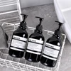 Waterproof Labels for Shower Bottles Bathroom Hand Soap Dispenser Label Stickers Bottle Label for Soap Lotion Shampoo Conditione 2