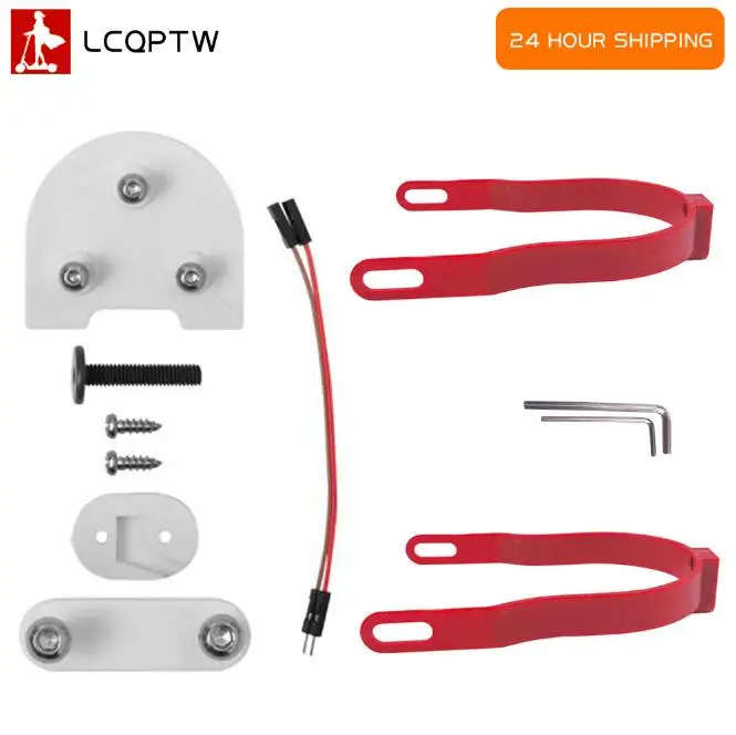 10 Polegada Per Xiaomi M365 Scooter Elettrico Spagnolo Para Roda De Patinete Suporte Kit De Lamas Traseiro Apoio Pecos As Acessório
