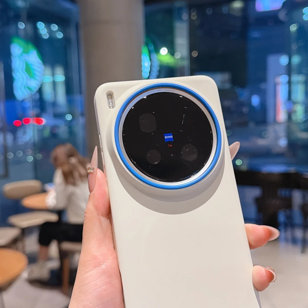 Magnetic Blue Camera Protector Mobile Phone Case Cover with Enhanced Protection