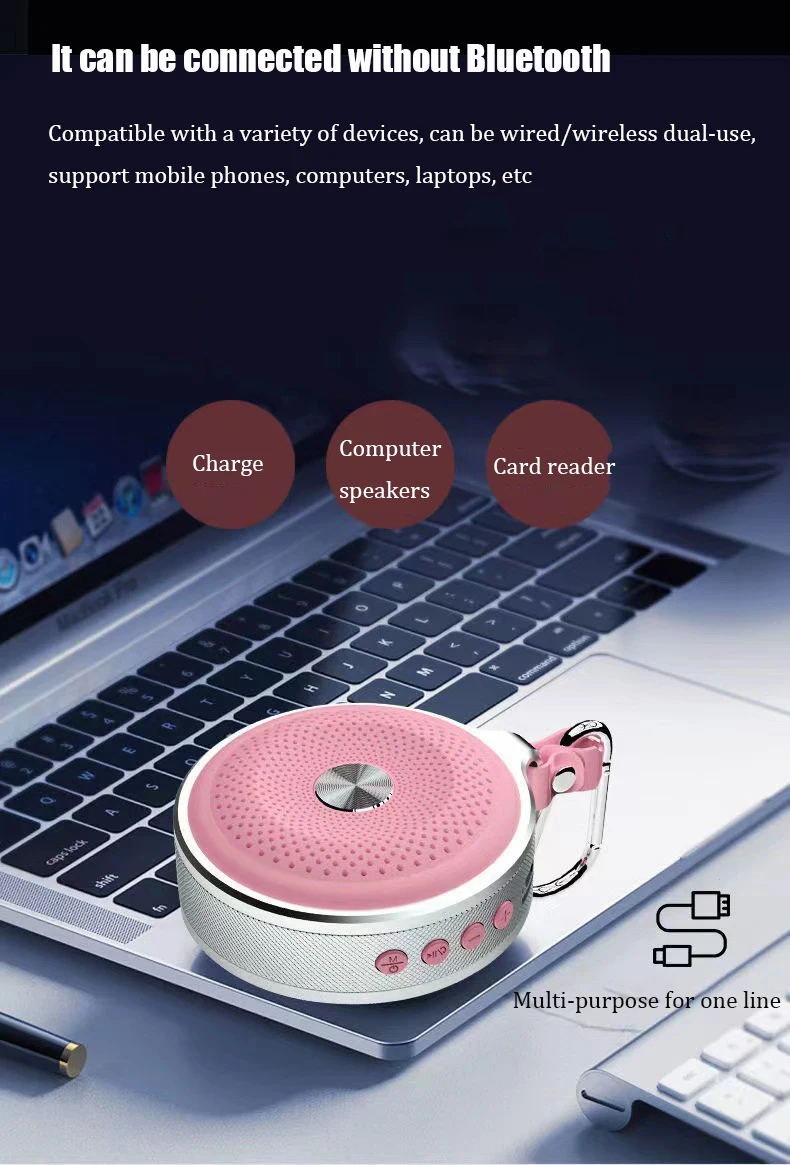 Mini-Bluetooth-Lautsprecher Outdoor-Hifi-Subwoofer Tragbare Freis Prec Heinrich Tung Musik Sound Box Tf-Karte Mp3-Player Computer Lautsprecher Sdb28Ffc768374B8Ba7940Ab960920524R