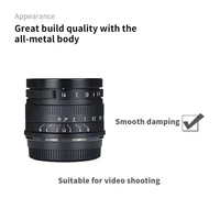 7artisans 35mm F1.4 II APS-C Manual Prime Cameras Lens For Sony E Fuji XF Canon EOS-M/RF Nikon Z M4/3 Mount Cameras - Image 6