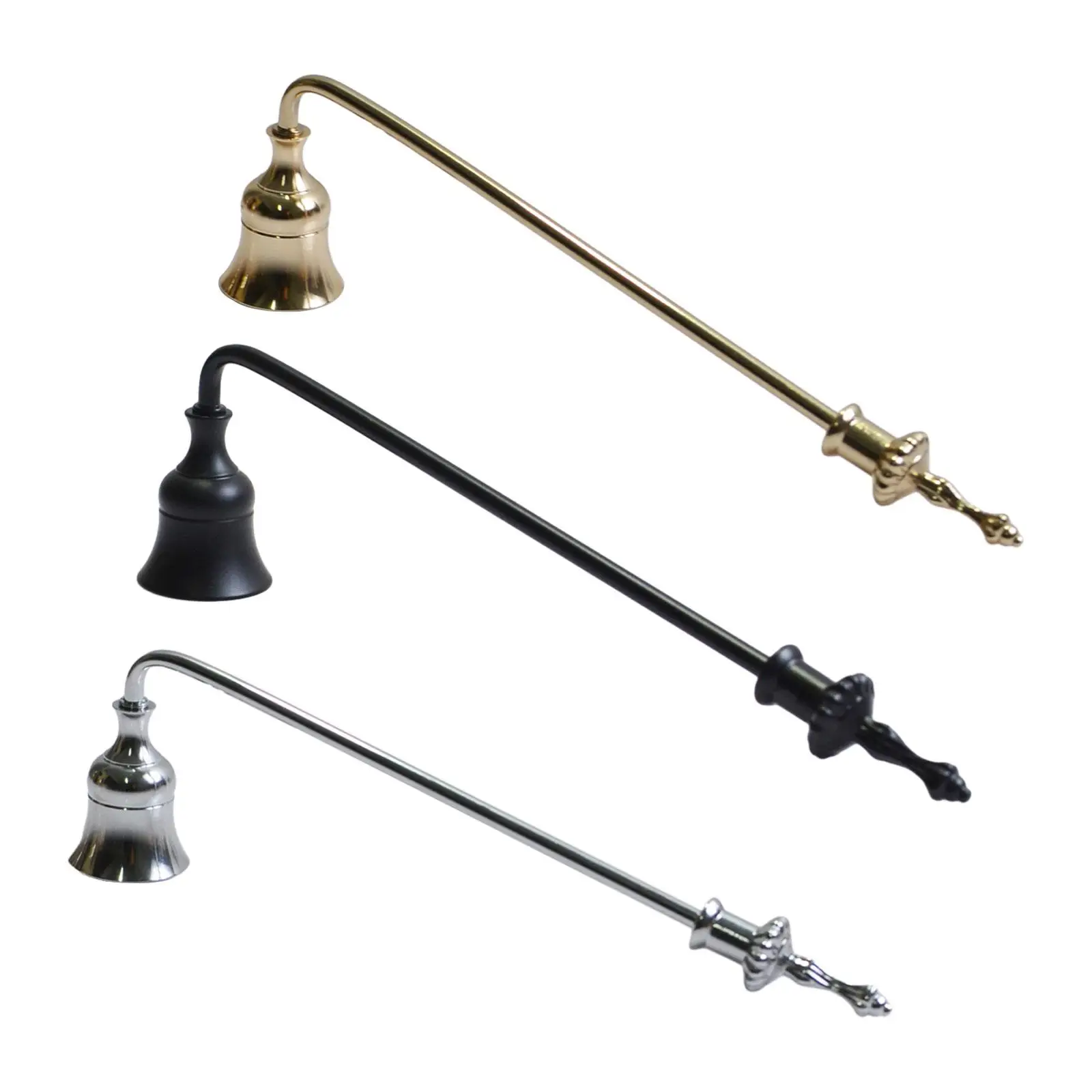 Candle Extinguishing Tool Candle Stopper Polished Surface 3.5cm Bell Shaped Wick Extinguish Cover for Candle Lovers Accessories