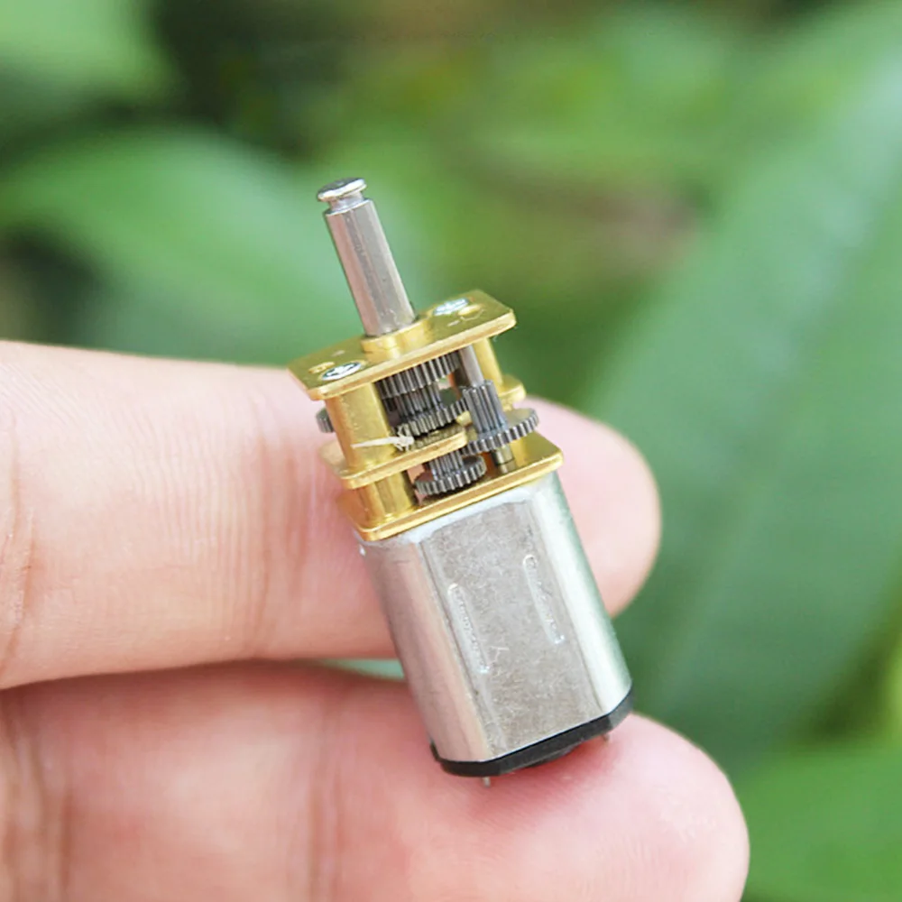 Mini N20 Gear Motor Full Metal Gearbox Electric Reducer Motor Dc 3V-6V 5V 70Rpm Slow Speed Smart Robot Rc Boat Toy Accessories