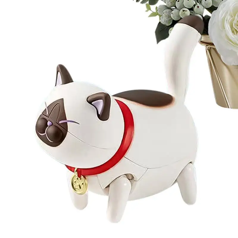 

Cute Mini Cat Figurines Realistic Cat Figurines Electrical Desk Ornaments Collectible Figurines For Showcase Coffee Table