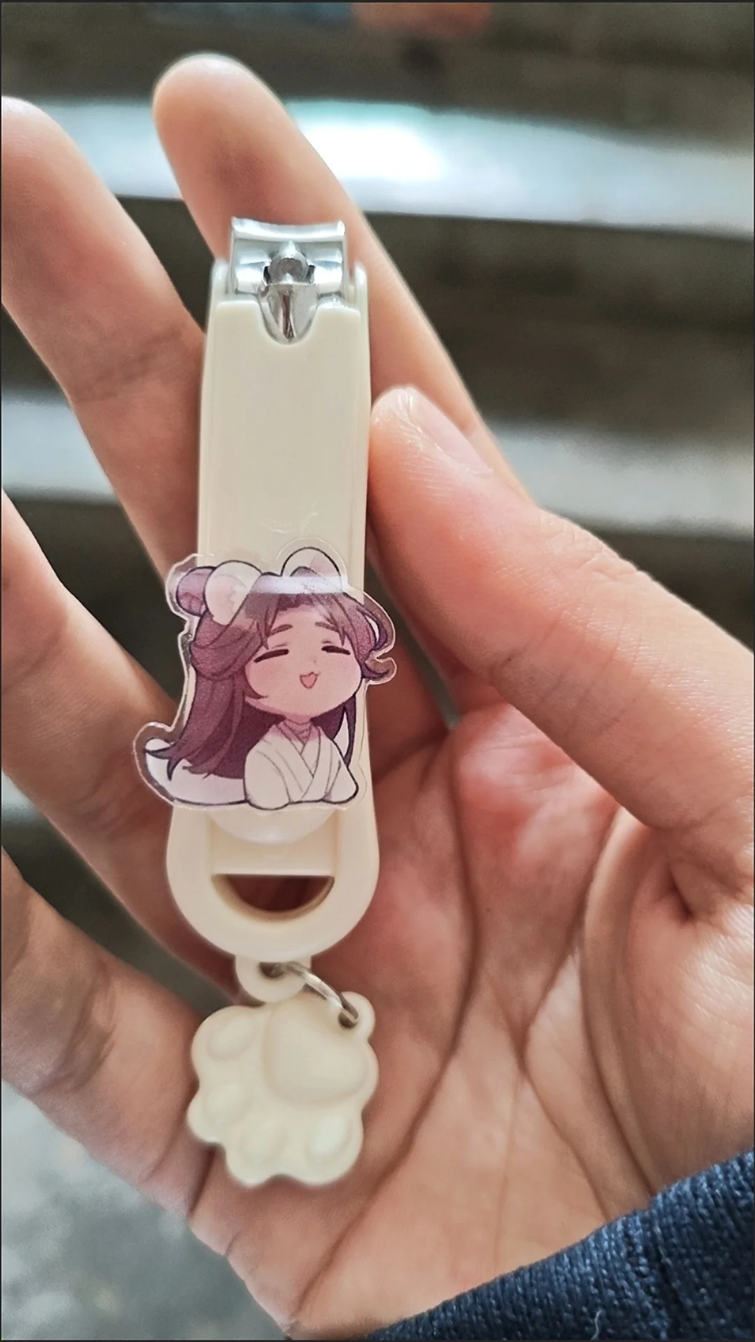 2개/세트 천관치푸 화청 시에리안 손톱깎이 천관의 축복 성인용 손톱깎이 학생용 손톱깎이