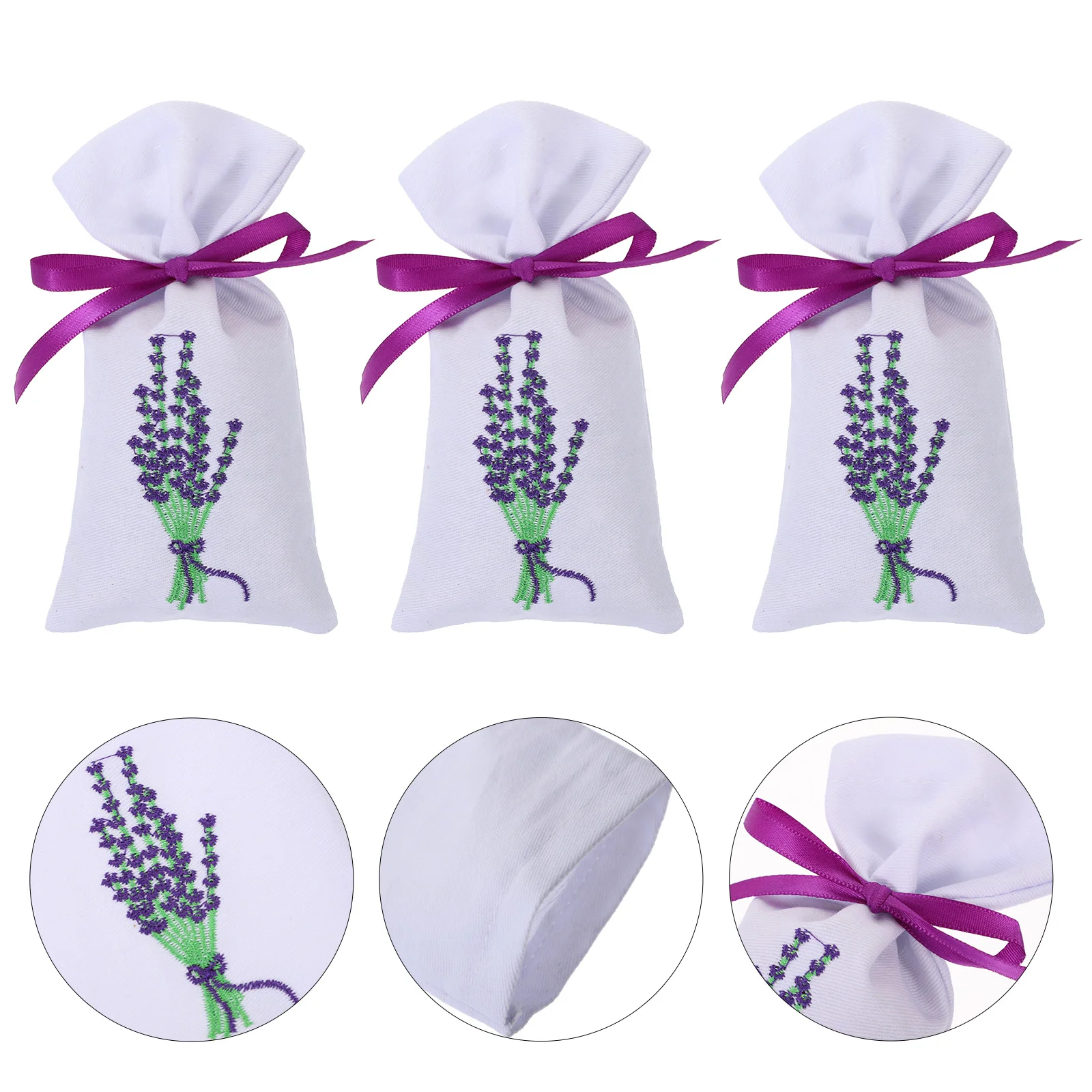 

Cabilock Sheer Organza Bags Fragrance Lavender Sachet Bags Empty Fabric Linen Muslin Bag Perfume Packets Candy Bag Drawer