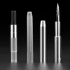 Majohn A2 Press Fountain Pen Extra Fine Nib, Retractable Resin Ink Pen with Converter Writing Pen Set 6