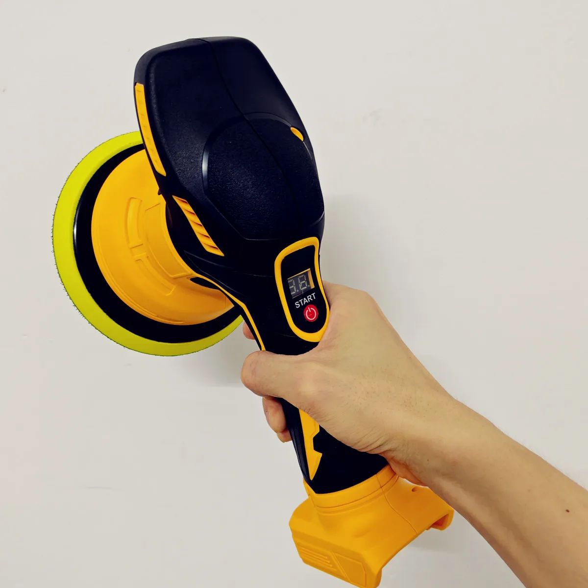 Fit For DeWALT 20V Battery Electric Car Polisher 8 Gears Cordless Auto Polishing Machine Waxing Sanding Sealing Power Tools 6