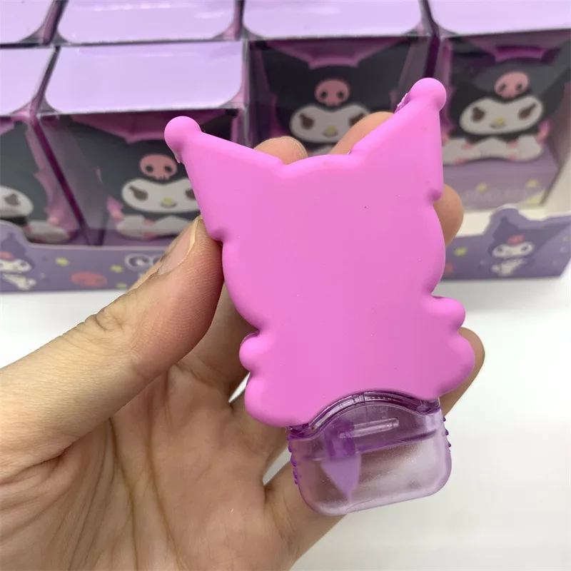 4pcs Hello Kitty Kuromi Melody Student Correction Manual 8m*5mm Double Sided Adhesive Dots Glue Tape School Stationery Supplies