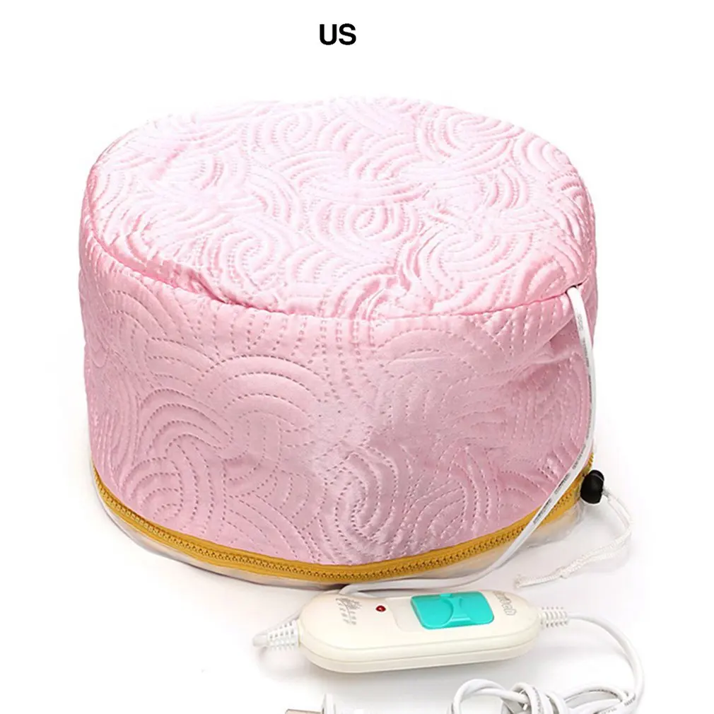 Hair Steamer Beauty salon electric cap spa vaporizer heat treatment nutritional hair mask baking oil cap hair dryer hot