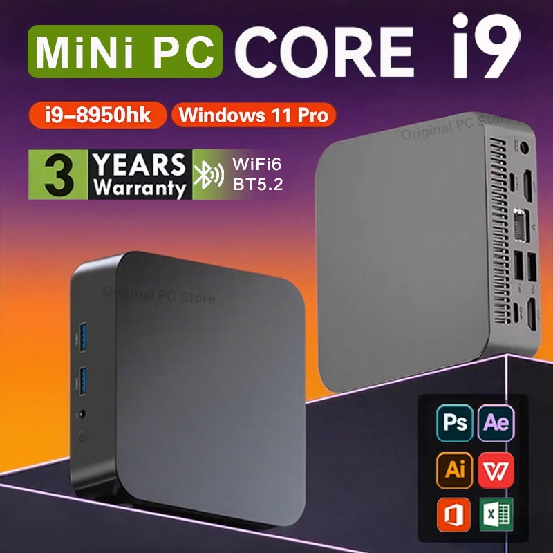 Mini Pc I9 8950hk Aliexpress