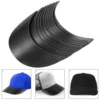 10pcs Baseball Cap Brim Peaked Hat Visor Shaper Inserts Sun Hat Shield Hat Support Caps Liners -In Peaked 1