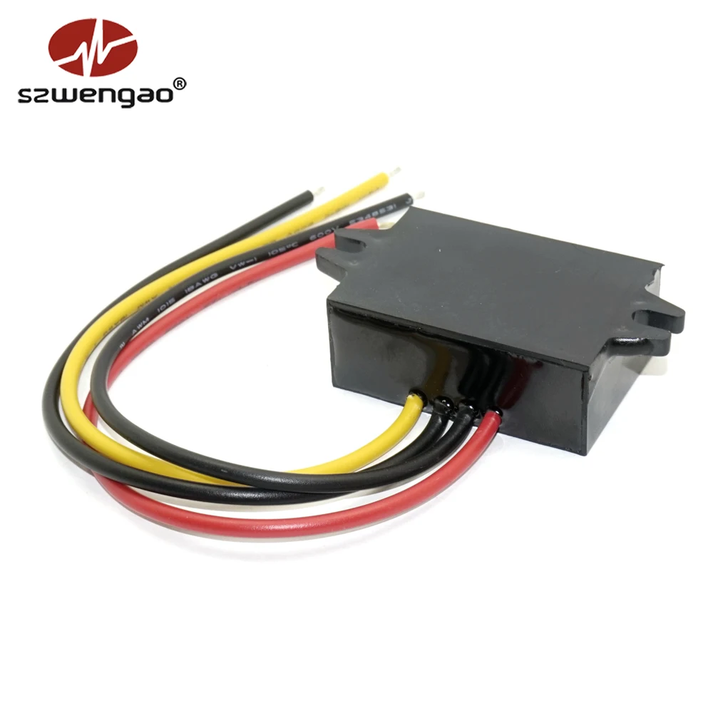 Convertitore Buck DC-DC 15-80V A 12V 1A – Modulo Step Down 12W Con Protezioni E IP68, Alta Efficienza 91%