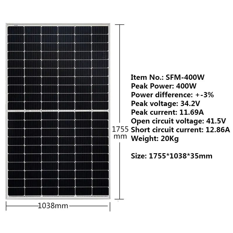 Free Duty Solar Panel Kit Complete 15KW 30pcs Solar Panel 400W 1 Set Growatt Inverter 15KW 380V Wifi 30 M Cable Ground Mount 19