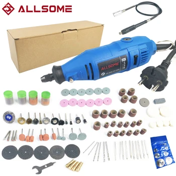ALLSOM 180W Electric Dremel Engraving Mini Drill polishing machine Variable Speed Rotary Tool 1