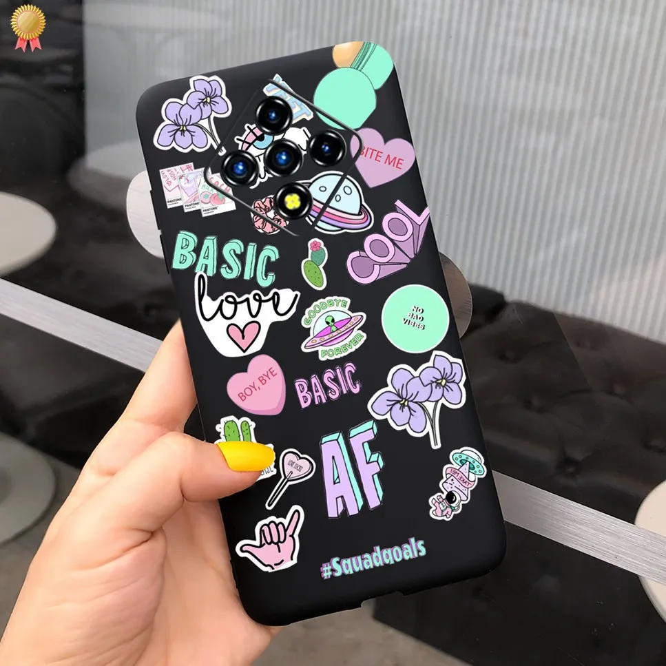 Black Pink Soft TPU Silicone Phone Case Bumper Coque