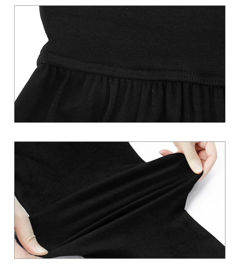 Mädchen-Tanzhose, Harem, Yoga, Ballett, Übungshose für Mädchen, Sommer, leicht, locker, schwarz, Performance-Hose – Detail 7