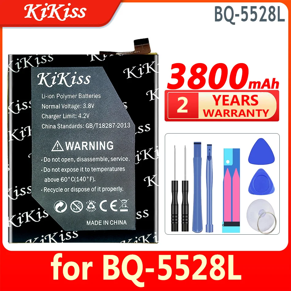 

Аккумулятор KiKiss 3800 мАч для BQ BQ-5528L