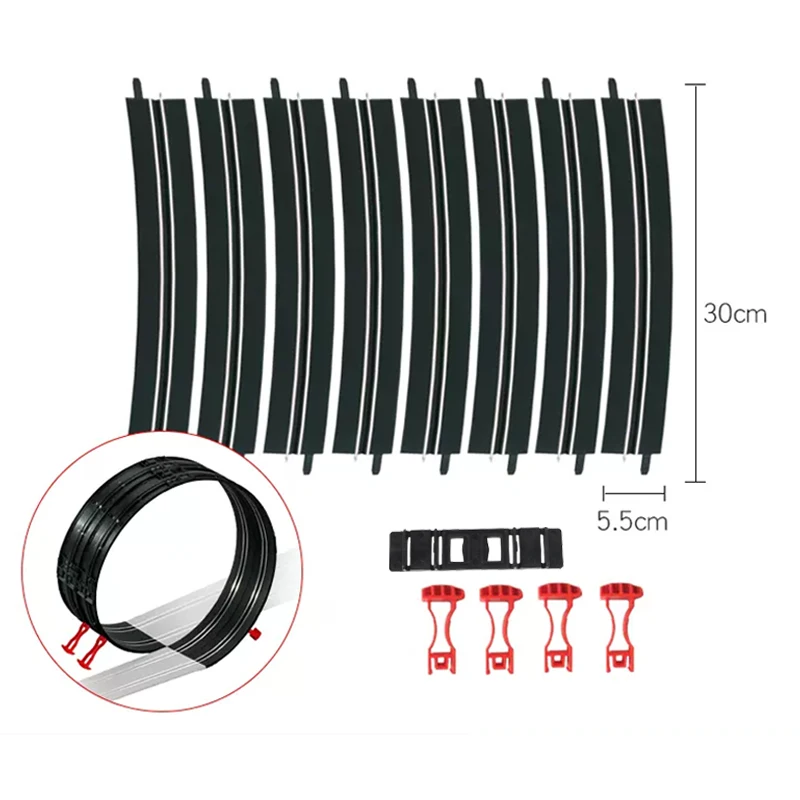 Carrera Go Curve Loop Set Track Section Part 1 43 Slot Car Racing Accessory slot car carrera go 1 43 straight track expansion accessory